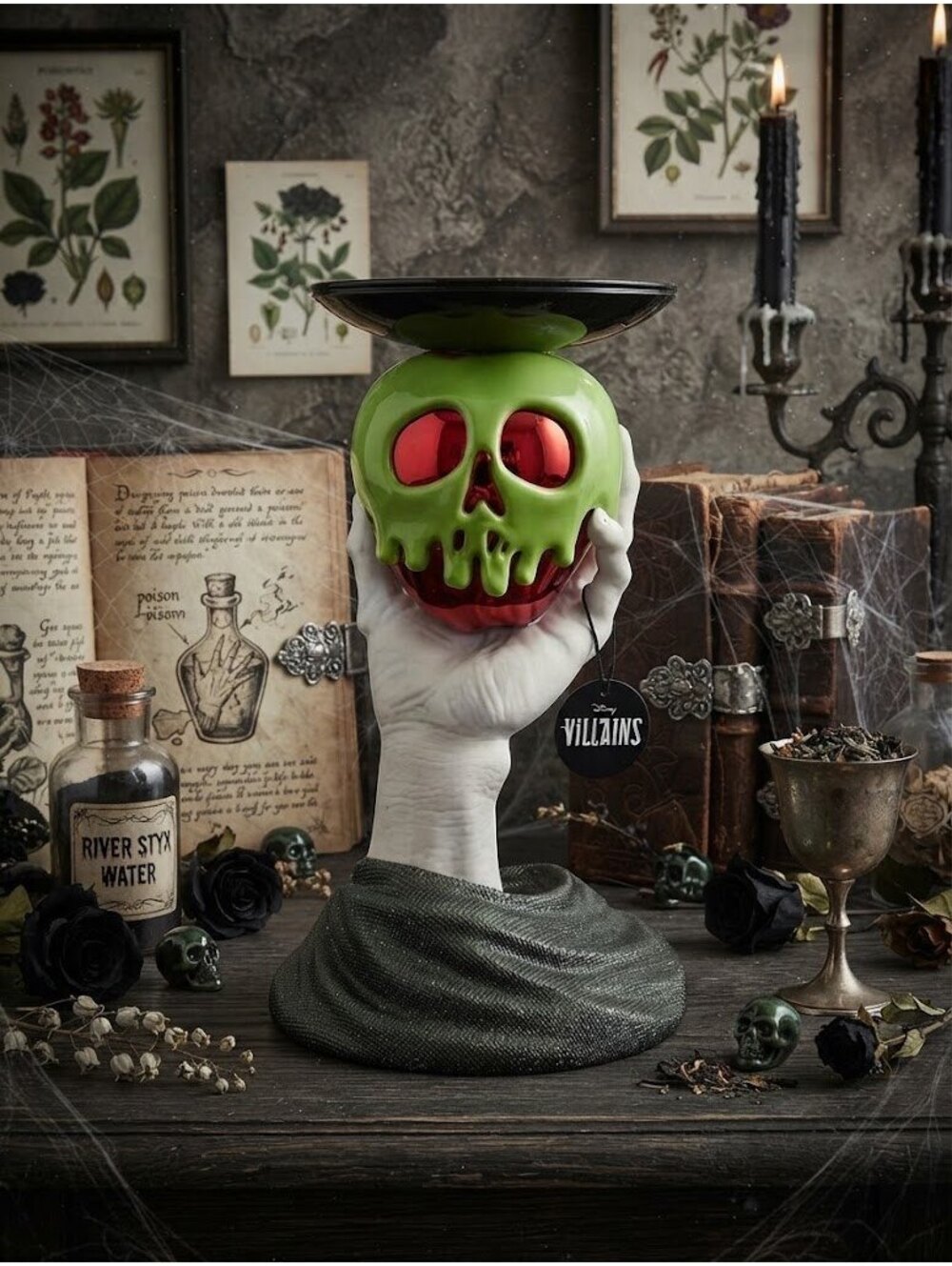 Bath & Body VILLAINS Evil Queen Poison Apple Candle Holder